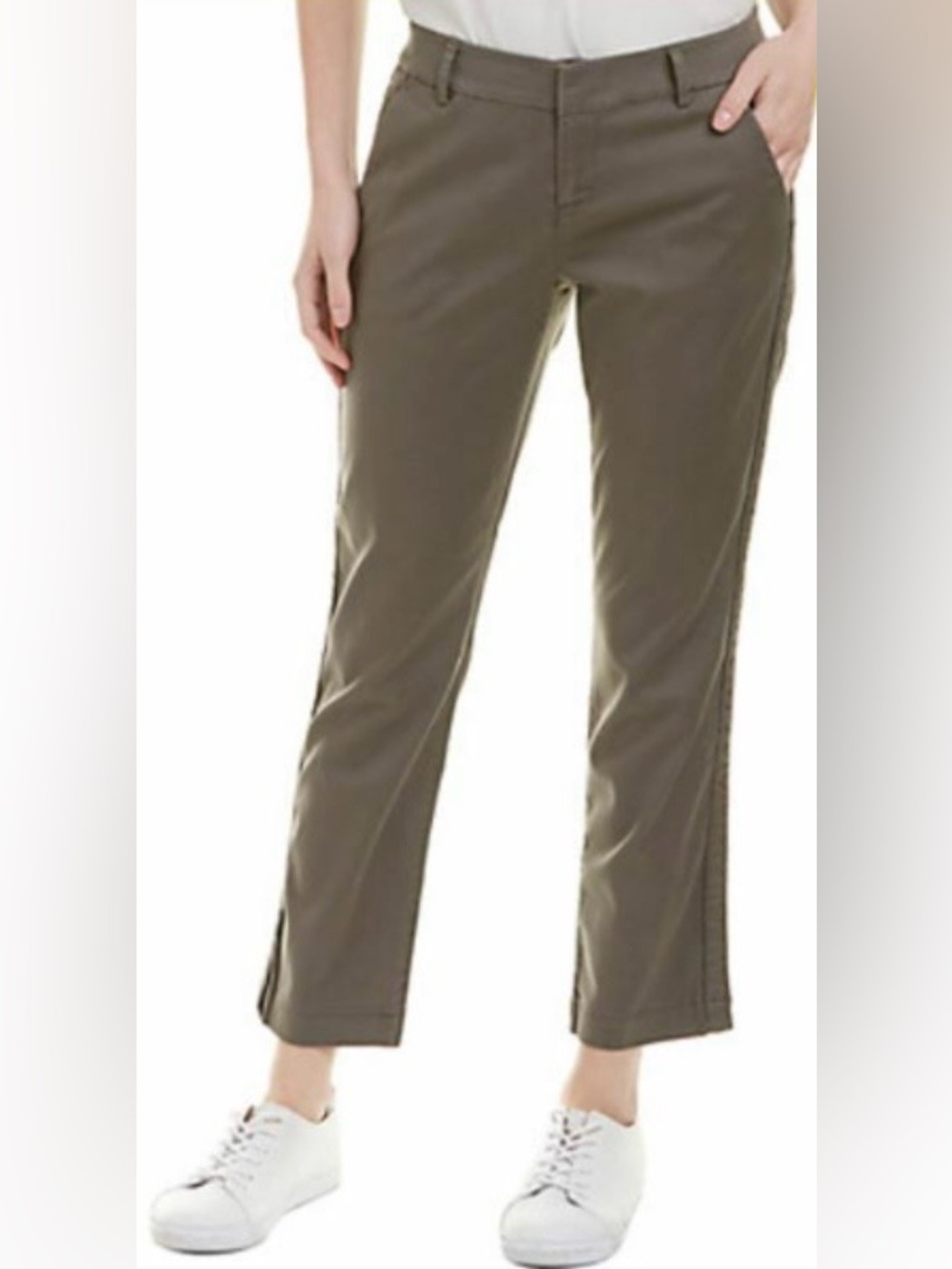 Ecru Condotti Crop Flare Pants 0